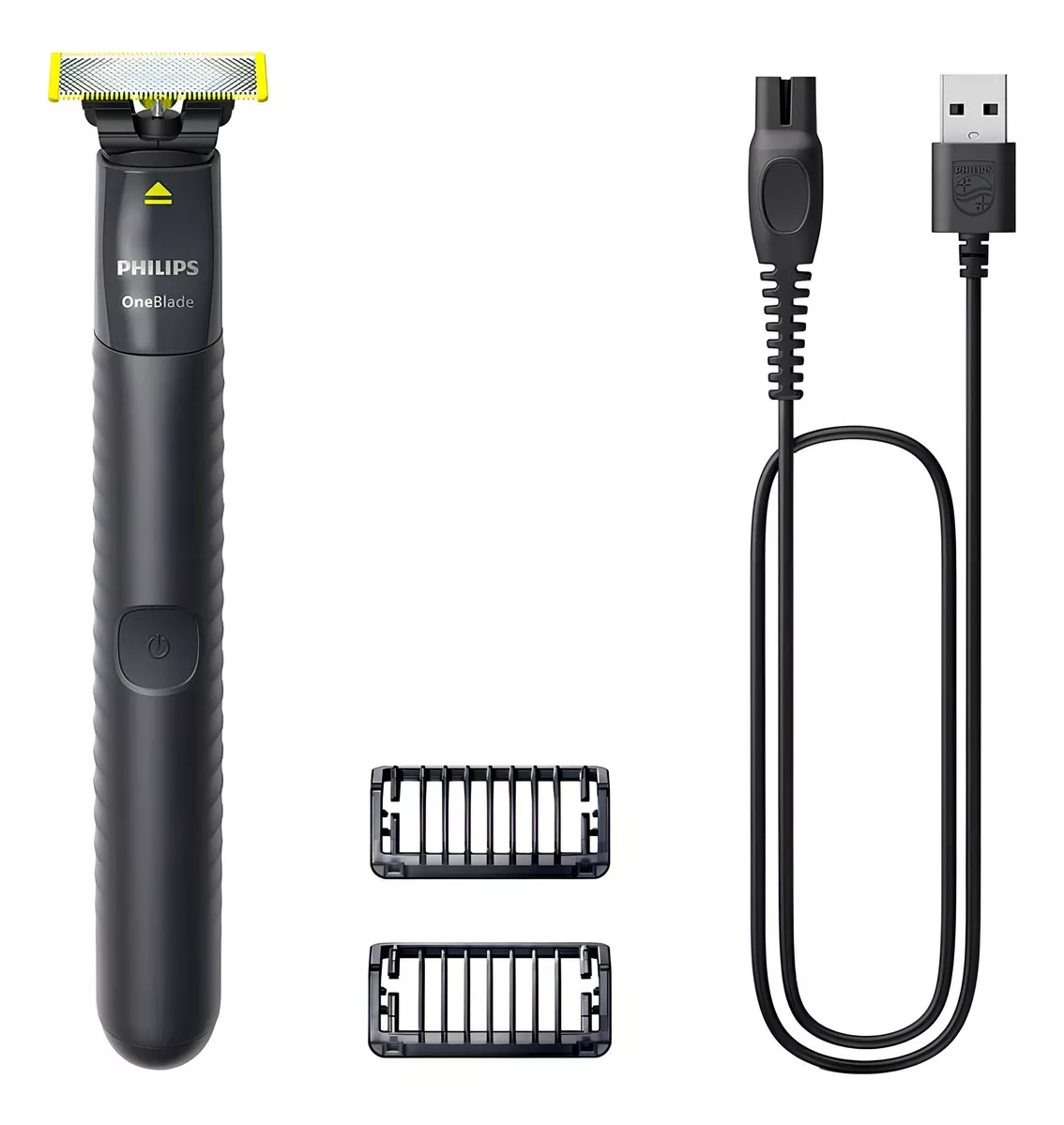 Aparador de Pelos Philips OneBlade QP1424/10 na Cor Cinza chumbo