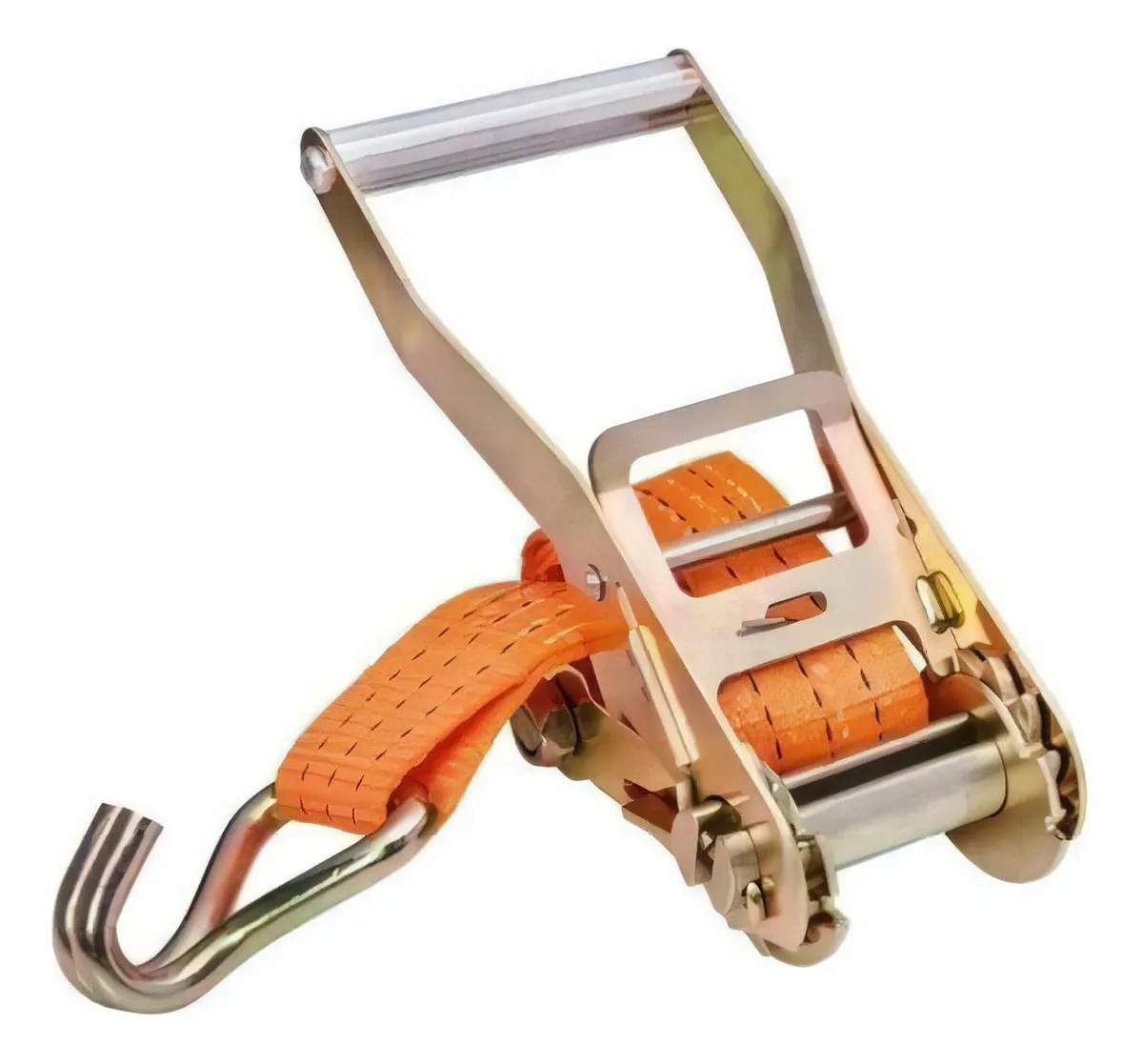Kit Cinta Catraca Amarração Até 1.500kg 4,6m Worker - 397245 Cor Laranja