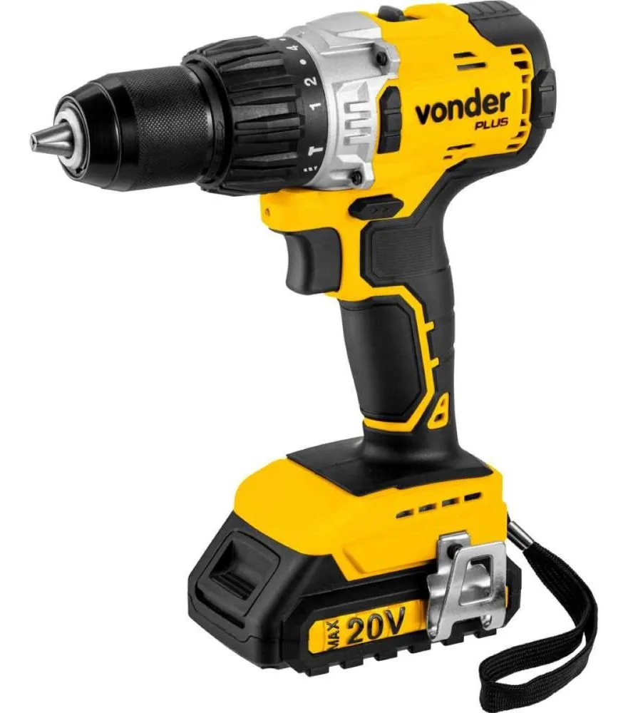 Parafusadeira Furadeira À Bateria 20v Pfv212lb Vonder Plus