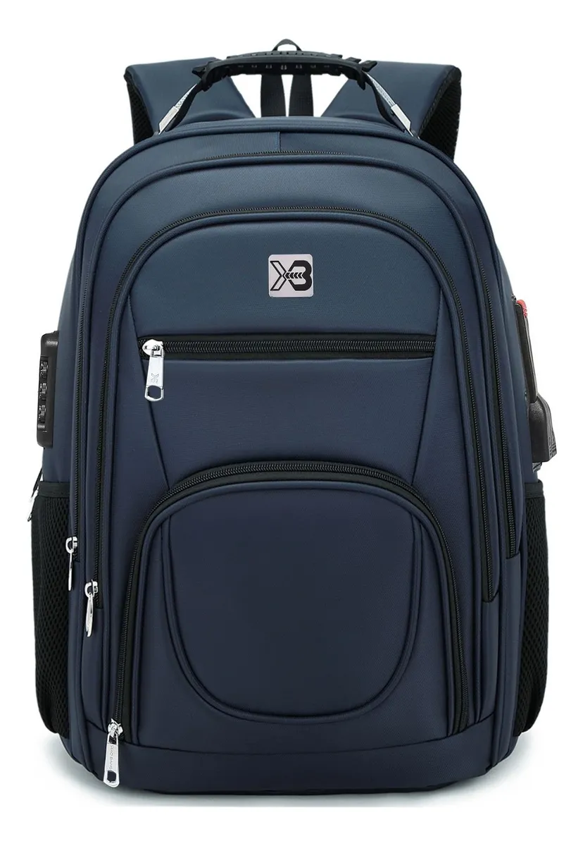 Mochila Notebook Executiva Reforçada Cabo De Aco Resistente