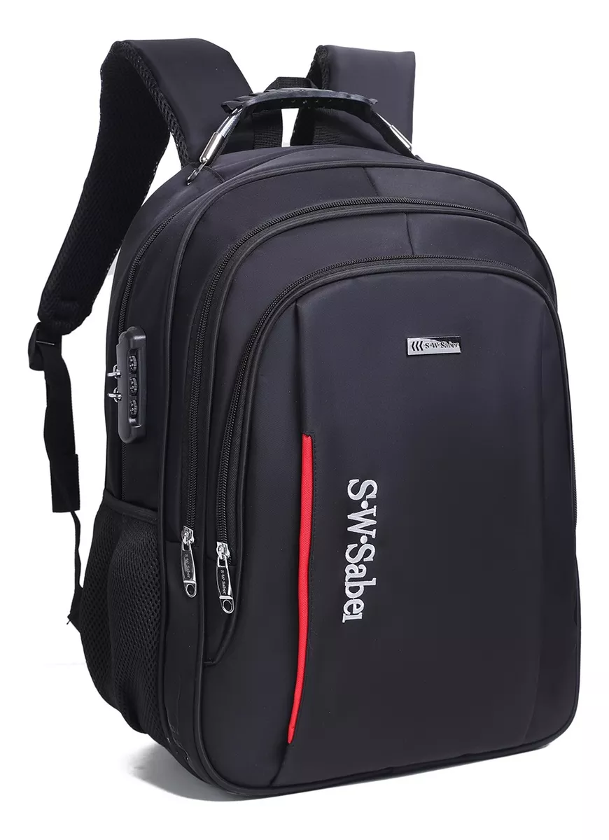 Mochila Bolsa Masculina Notebook Reforçada Impermeável Usb