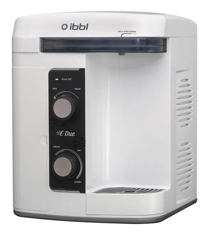Purificador De Água Gelada Ibbl E-due Full Range Branco