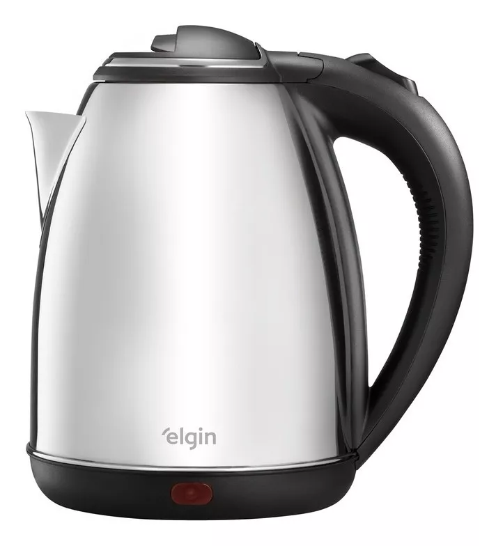 Chaleira Elétrica Elgin Inox 2 L Led Desliga Automatico Cor Prata