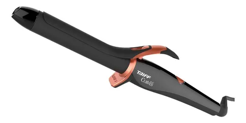 Taiff Profissional Modelador De Cachos Curves 25mm - Cor Preto