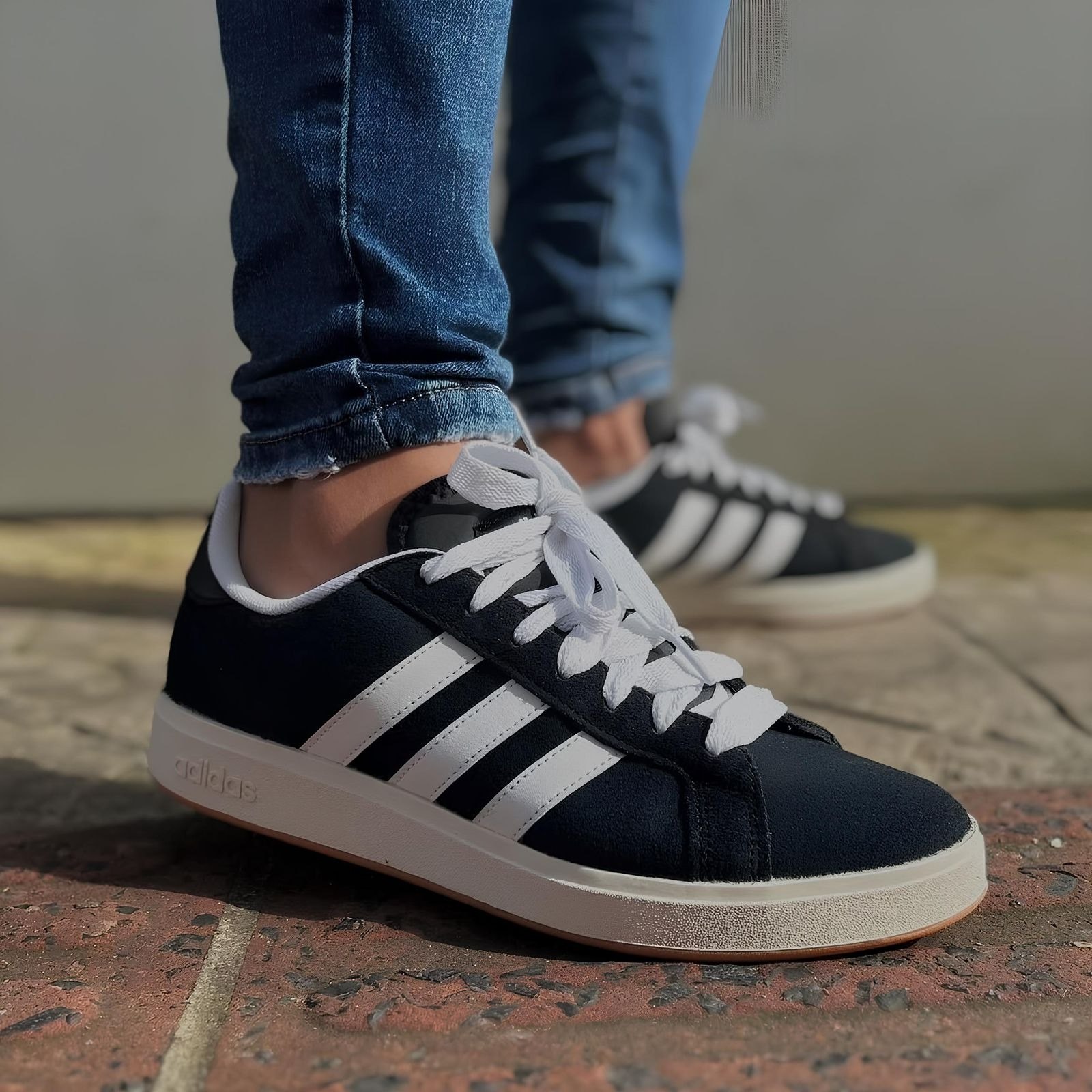 Tênis Casual Masculino Grand Court Base Forro Têxtil adidas