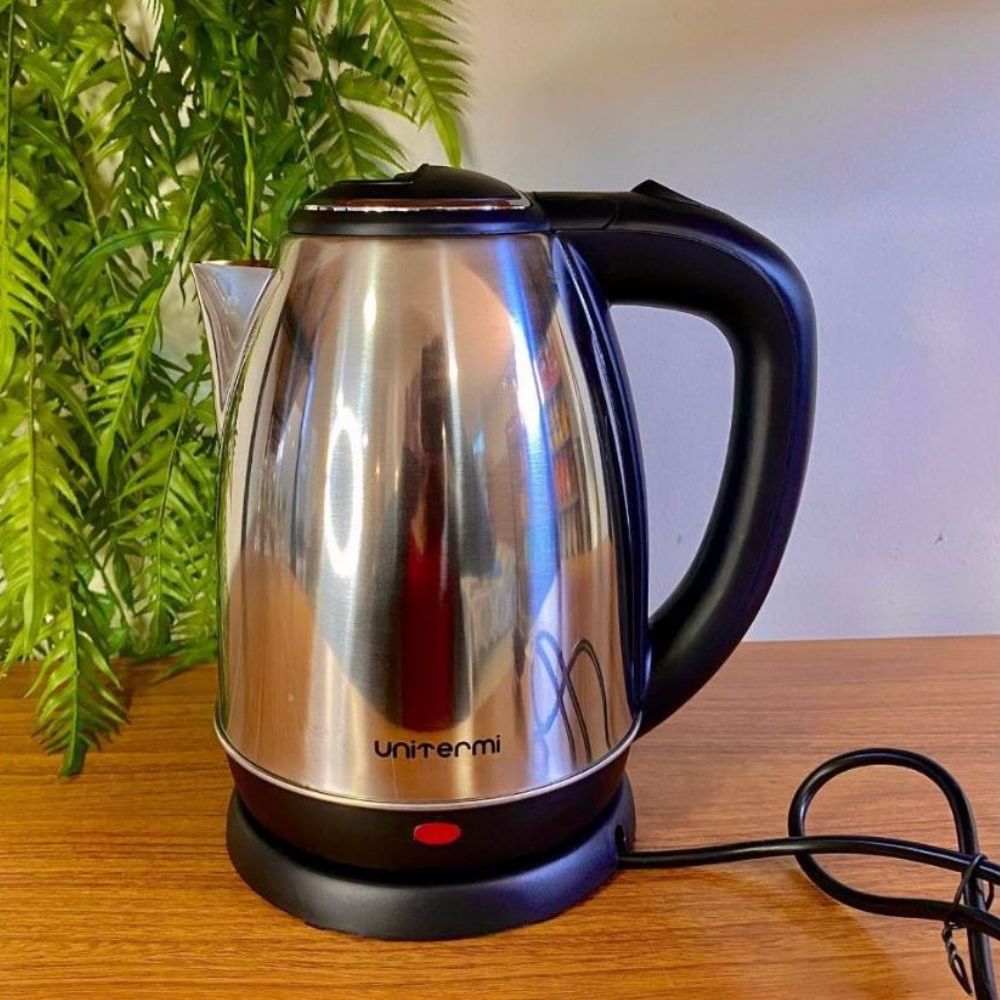 Chaleira Eletrica Atacama 1,8l Prateado 127 v Unitermi 1200 W