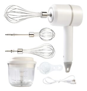 Mixer 3x1 Batedeira Ovos Processa Tritura Portátil Doméstico 50 Hz Aleatório