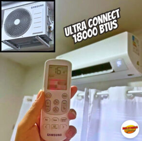 Ar-condicionado Split Samsung Digital Inverter Ultra Connect AI 18.000 BTUs Frio