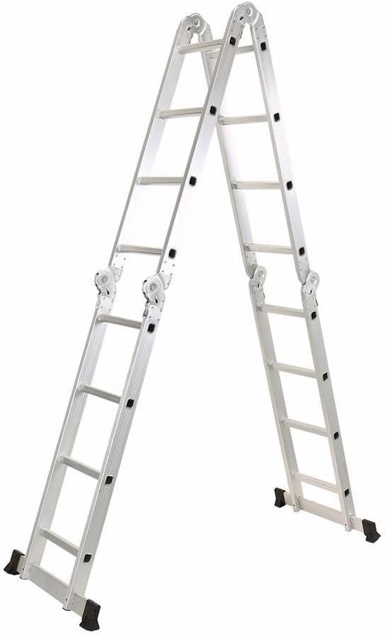 Escada Articulada Multifuncional 4x4 Alumínio Fortt 16 Degraus 4.47m - EAM4X4