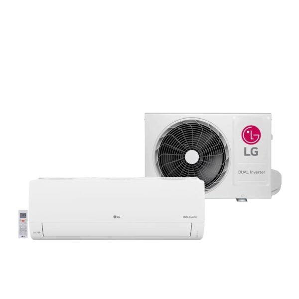 LG Ar Condicionado Split LG AI Dual Inverter Compact 9000 BTU/h Frio S3-Q09AAQAK - 220 Volts