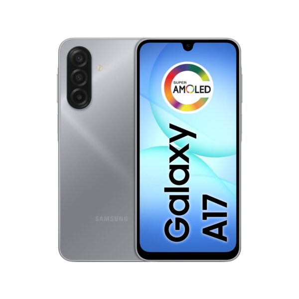 Celular Samsung Galaxy A17, 256GB, 8GB, 50MP Tela 6.7", IP54 - Cinza