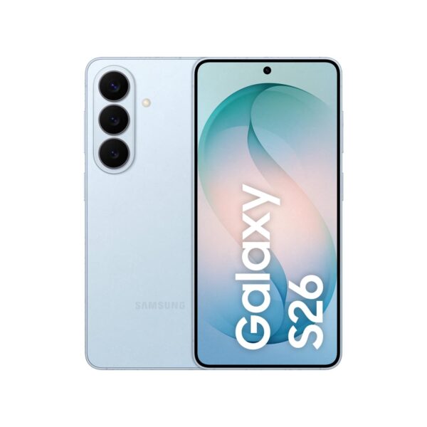 Celular Samsung Galaxy S26 5G, 512GB, 12GB RAM, Câmera Tripla de 50+12+10, Tela Grande de 6.3" - Azul - Você ganha o dobro de memória (512GB) pelo mesmo preço de 256GB