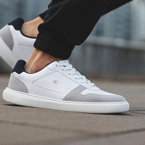 Tênis Sapatenis Masculino Sandrini Evoke Lite Branco Couro