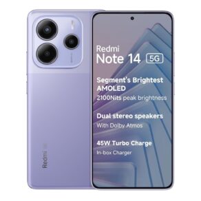 Smartphone Xiaomi Redmi Note 14 5G NFC Violeta Lavanda 8GB RAM 256GB ROM