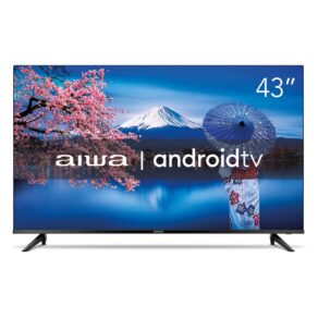 Smart TV Aiwa 43”, Android, Full HD, Borda Ultrafina, HDR10, Dolby Áudio - AWS-TV-43-BL-02-A