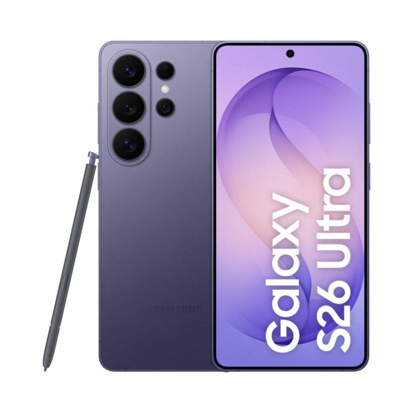 Celular Samsung Galaxy S26 Ultra 5G, 512GB, 12GB RAM, Câmera Quádrupla, Tela Grande de 6.9" - Violeta - Você ganha o dobro de memória (512GB) pelo mesmo preço de 256GB