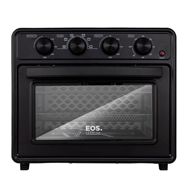 Forno e Fritadeira Air Fryer Eos 35 Litros Premium All Black Eaf35ap 110v