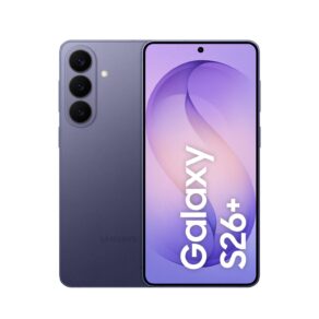 Celular Samsung Galaxy S26+ 5G, 512GB, 12GB RAM, Câmera Tripla de 50+12+10, Tela Grande de 6.7"- Violeta - Você ganha o dobro de memória (512GB) pelo mesmo preço de 256GB