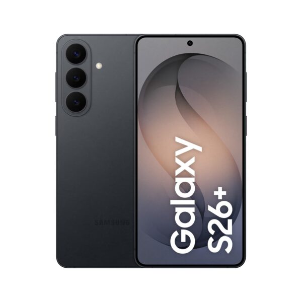 Celular Samsung Galaxy S26+ 5G, 512GB, 12GB RAM, Câmera Tripla de 50+12+10, Tela Grande de 6.7" - Preto - Você ganha o dobro de memória (512GB) pelo mesmo preço de 256GB
