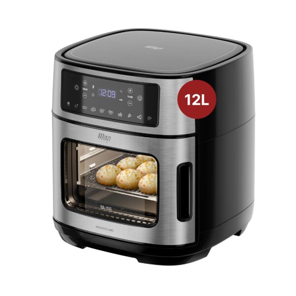 WAP Fritadeira Elétrica Air Fryer OVEN DIGITAL 12 Litros, com 10 Funções, sem Óleo, Antiaderente, 2000W