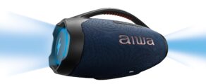 Caixa de Som Boombox Plus AIWA BBS-01-LBL 200W BT 30H IP66 USB RGB
