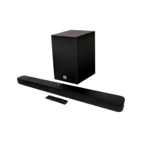 JBL, Soundbar, Bluetooth, Cinema SB180, 2.1 Canais, Subwoofer de 6,5" Sem Fio - Preta