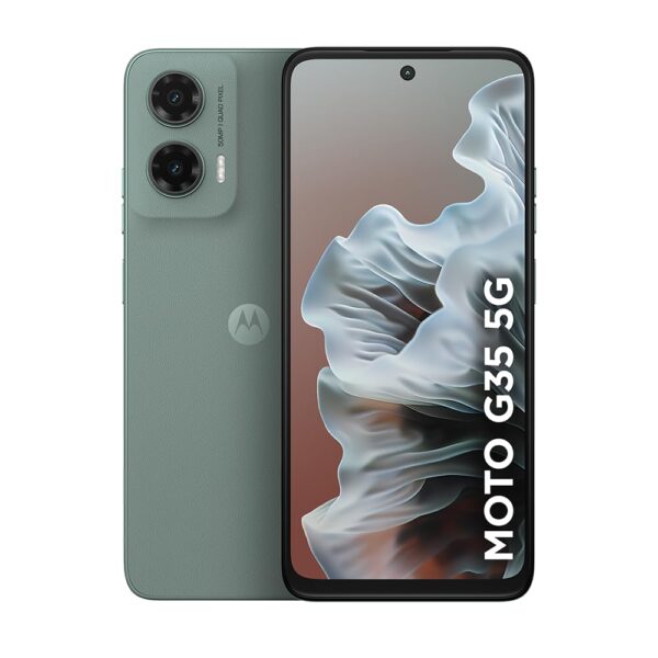 Smartphone Motorola Moto g35 5G - 256GB e Camera 50MP com AI NFC Tela 6.7" com Superbrilho - Cinza Vegan Leather