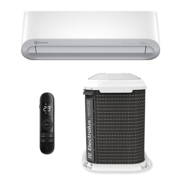 Ar-condicionado Split Inverter 12000 Btus Electrolux Color Adapt com Wi-Fi Só Frio Yi12f/ye12f 220v