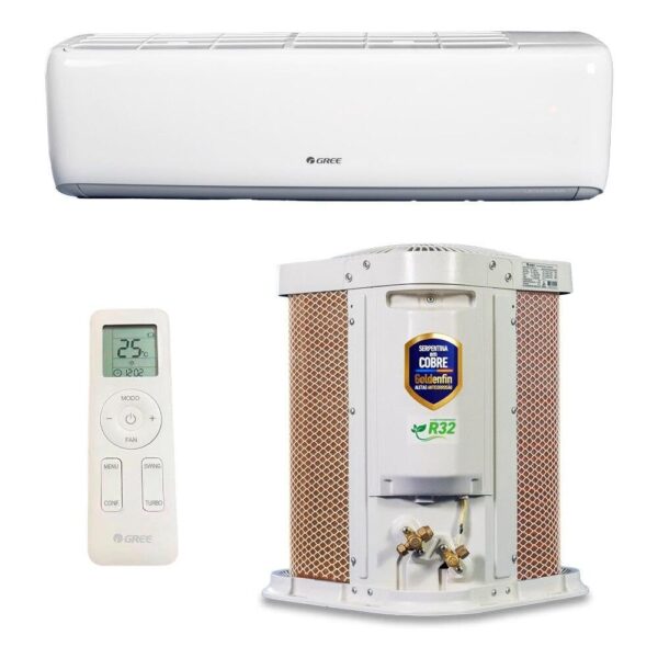 Ar-condicionado Split Inverter 9000 Btus Gree G-top Auto Connection High Wall Só Frio Gwc09atb-d6dna1a/i-gwc09atb-d6dna1a/o 220v