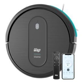 WAP Aspirador de Pó Robô ROBOT W400 3 em 1, Automático, 300ml, Compatível com Assistentes de Voz, 30W 10,8VDC Bivolt