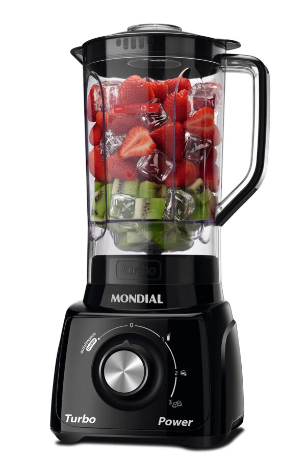 Mondial Liquidificador Turbo Power Preto 550w 110v