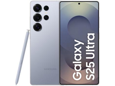 Samsung Galaxy S25 Ultra 5G 256GB Galaxy AI Titânio Azul 6,9" 12GB RAM Câm. Quádrupla 200+50+10+50MP Bateria 5000mAh Dual Chip - Magazine Luiza