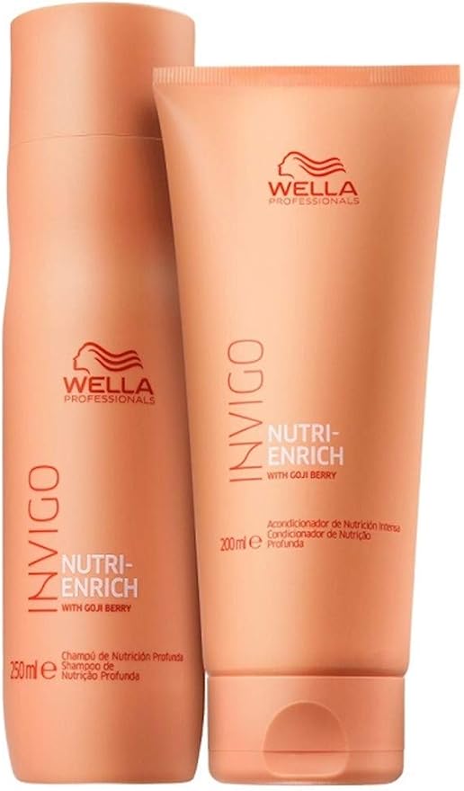 Kit Shampoo e Condicionador Wella Invigo Nutri-Enrich Pequeno
