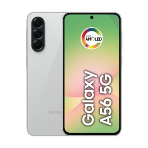 Smartphone Samsung Galaxy A56 5G 256GB, 8GB RAM, Câmera 50MP, IP67, Super AMOLED 6.7", Recursos AI, Cinza