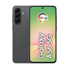 Smartphone Samsung Galaxy A56 5G 256GB, 8GB RAM, Câmera 50MP, IP67, Super AMOLED 6.7", Recursos AI, Preto