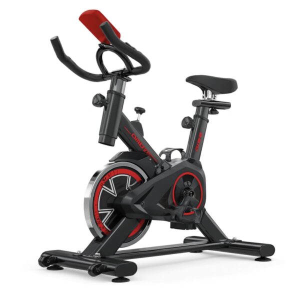 Bicicleta Ergométrica Bike Spinning Fitness Sport Cardio E Emagrecimento Exercício Em Casa Inércia 8kg Preta Silenciosa Premium Semi Profissional Ajustável e Confortável