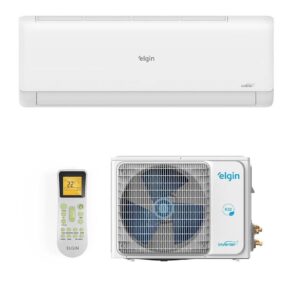 Ar-condicionado Split Inverter Ii 9000 Btus Elgin Eco com Wi-Fi Integrado High Wall Quente e Frio Hjqi09c2wb/hjqe09c2cb 220v