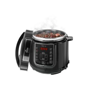 Kian - Panela de Pressão Elétrica 127V 5 litros Preto PPE-101