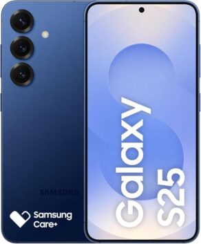 Celular Samsung Galaxy S25 5G, 256GB, 12GB RAM, Câmera Tripla de 50+12+10, Tela Grande de 6.2", Azul Marinho