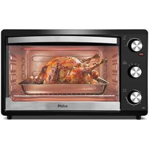 MONDIAL Forno Elétrico 52L Grand Family II, Preto/Inox, 1800W, 220V - FRN-52-B