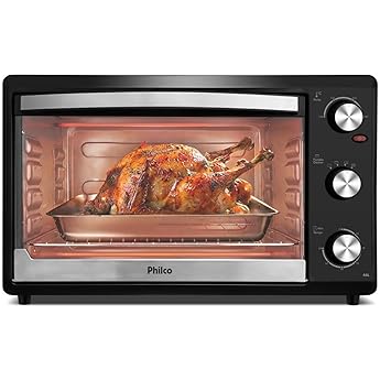 MONDIAL Forno Elétrico 52L Grand Family II, Preto/Inox, 1800W, 220V - FRN-52-B