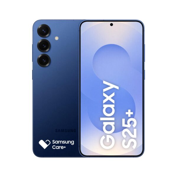 Celular Samsung Galaxy S25+ 5G, 512GB, 12GB RAM, Câmera Tripla de 50+12+10, Tela Grande de 6.7", Azul Marinho