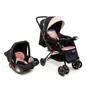 Travel System Cosco Kids, Reverse Duo, 0 a 15kg, Bege Onda