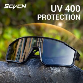 SCVCN UV400 Óculos De Sol Para Ciclismo Esportivos Homens E Mulheres MTB Bicicleta Presente