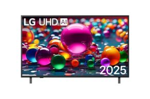 Smart TV LG UHD AI UA75 50 polegadas HDR10 Pro Processador α7 AI Ger 8 webOS 25