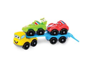 Kit com Blocos de Montar e Desmontar Race Team Caixa, Maral, Multicor