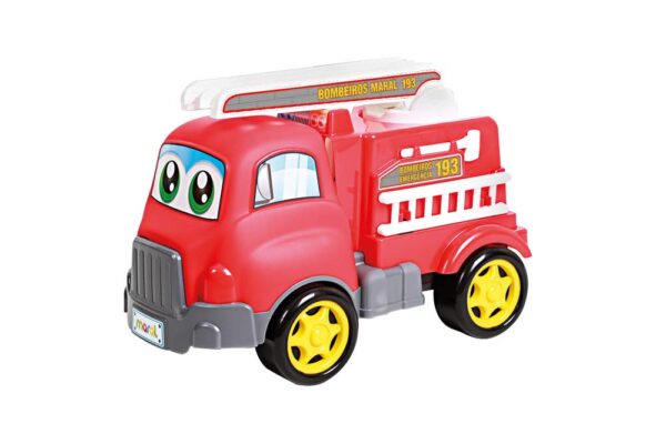 Maral Caminhão De Bombeiros Turbo Truck Solapa Multicor