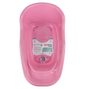 BANHEIRA PARA BEBÊ ADOLETA 20 LITROS (Rosa)