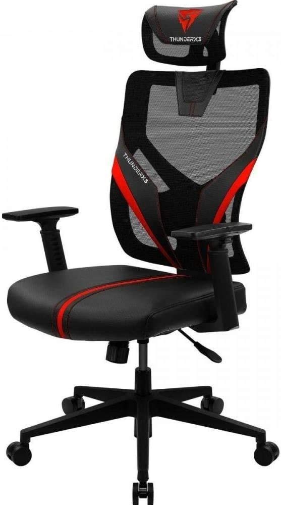 Cadeira Ergonômica Yama1 Vermelha ThunderX3