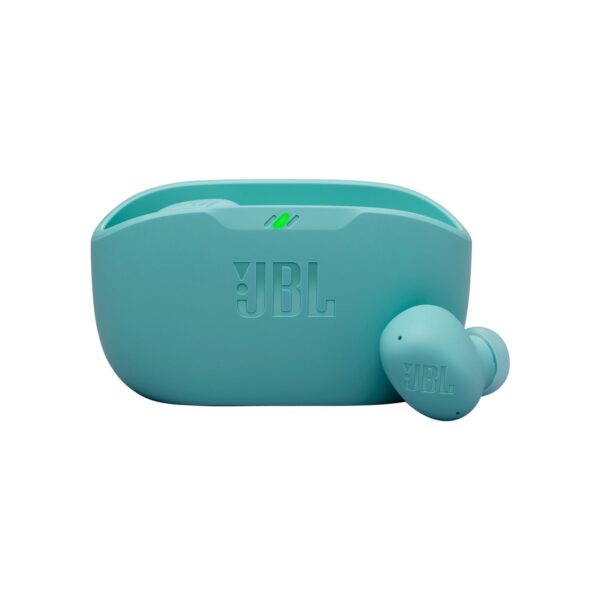 JBL, Fone de Ouvido Sem Fio, Bluetooth, Wave Buds 2, Intra Auricular, Sem Fio, Resistente À Água e Poeira - Azul